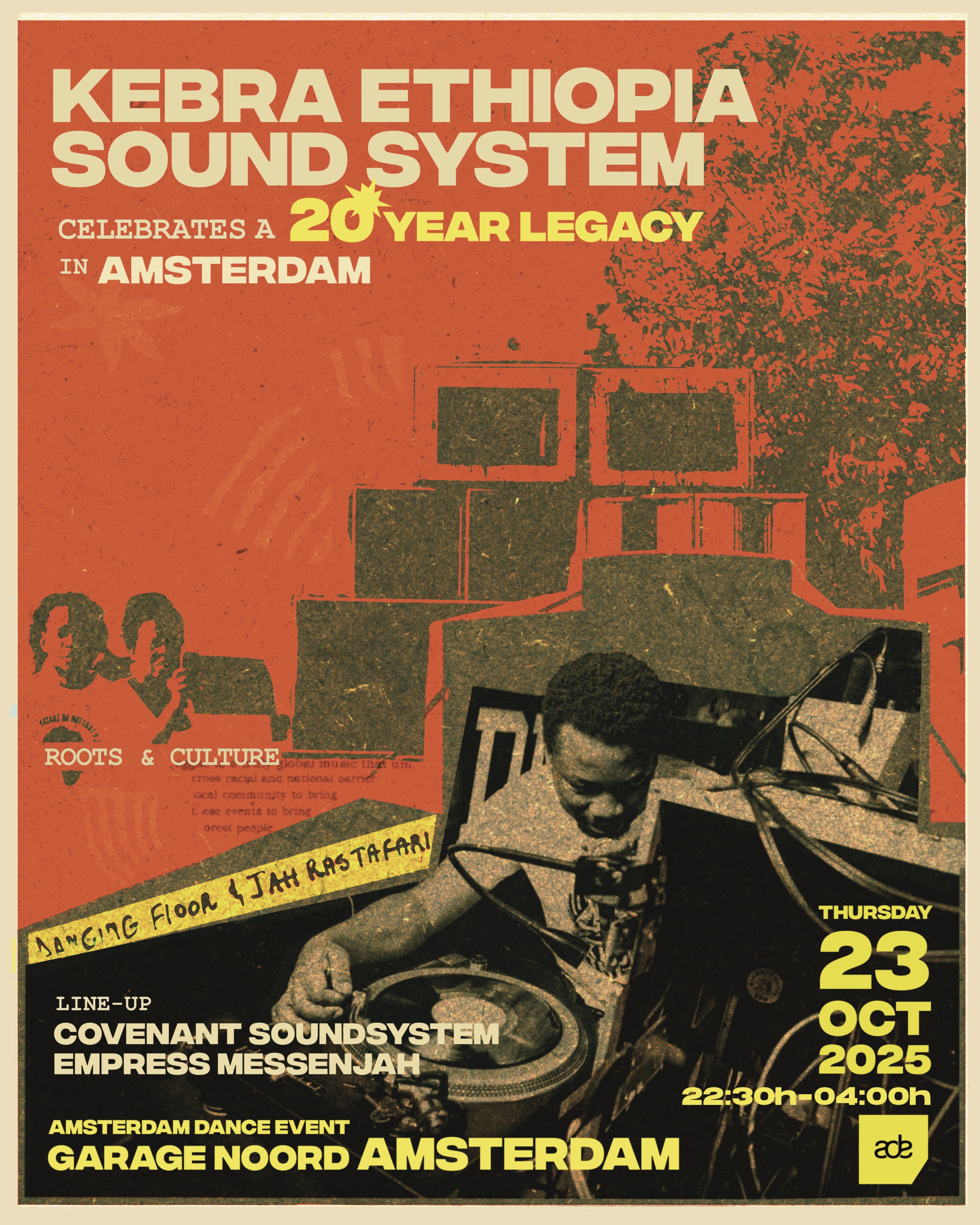 Kebra Ethiopia Sound - 20 Year Legacy - Bar & Club